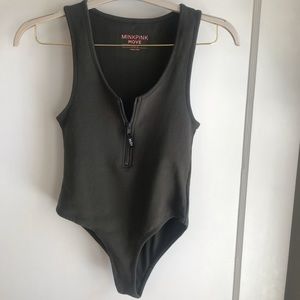 Mink Pink Move bodysuit/ leotard